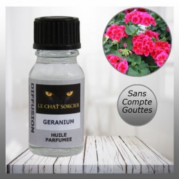 Huile Parfumée 10ml Géranium